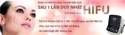 Nâng cơ trẻ hóa da Hifu